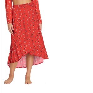 Billabong Midi Wrap Skirt